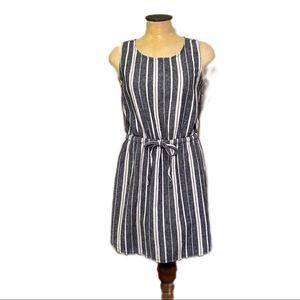 Old Navy Striped Tie Dress Large